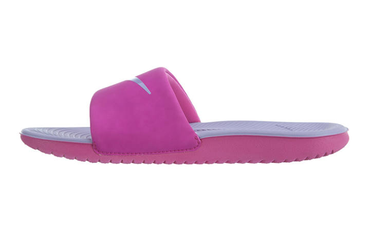 Nike Nike Kawa Slippers Gray Pink Kids'