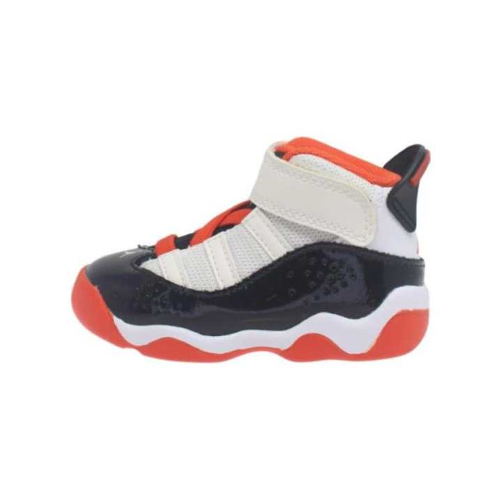 Jordan Jordan Air Jordan 6 High top Toddler Shoes Black Orange Infant And Toddler