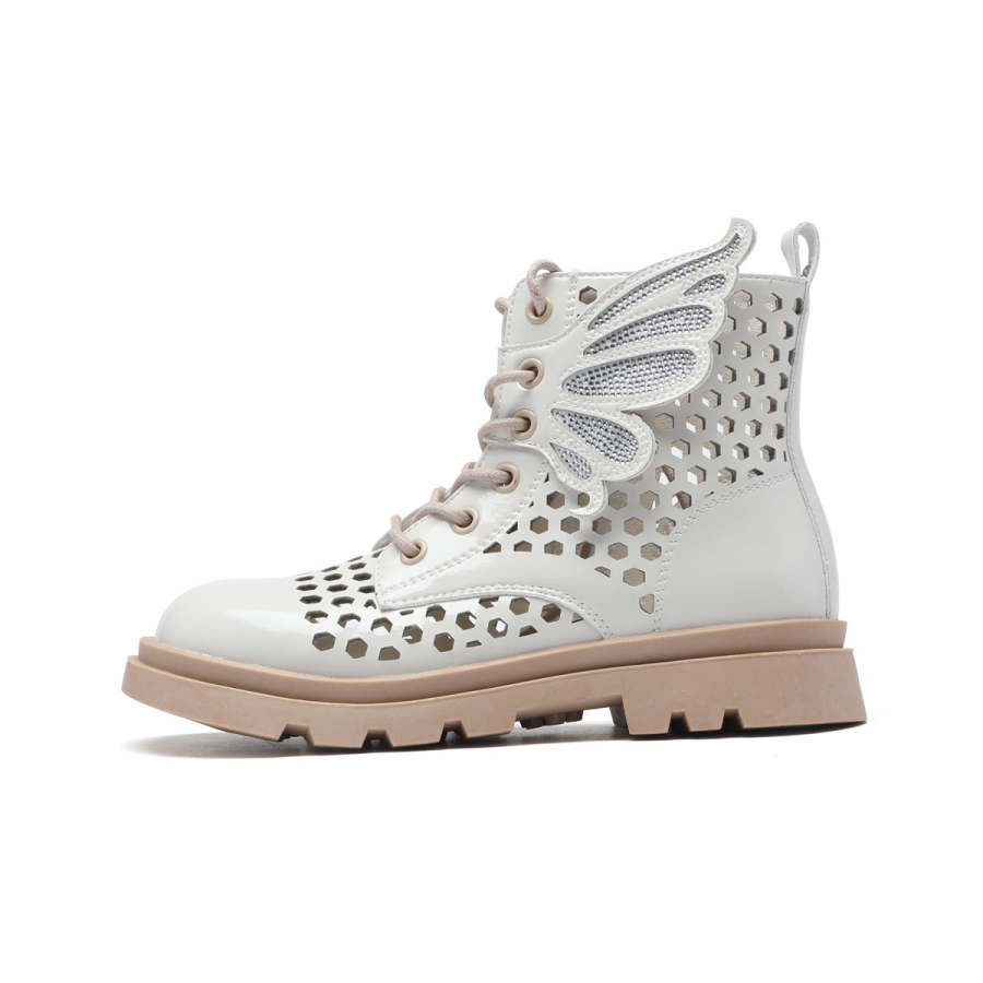 Satchi Synthetic Leather Breathable Low Shaft Kids' Boots Kids'