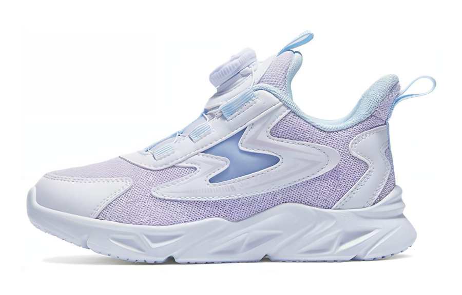 361°KIDS Slip Resistant Anti Kick Slip Resistant Anti Kick Low top Kids' Running Shoes Purple White Kids'
