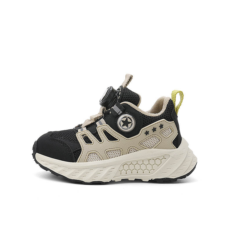 Jeep Low top Kids' Running Shoes Obsidian Black / Khaki Kids'