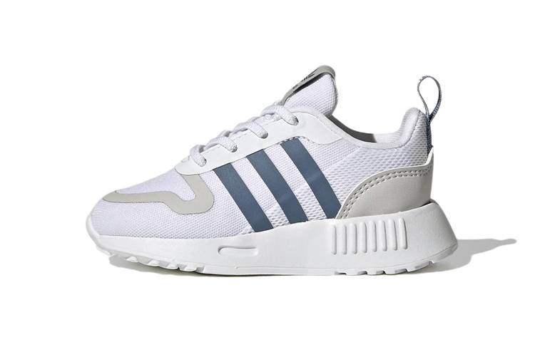 Adidas Originals MultixMulti Breathable And Wear resistant Low top Toddler Shoes White Gray Blue Infant And Toddler