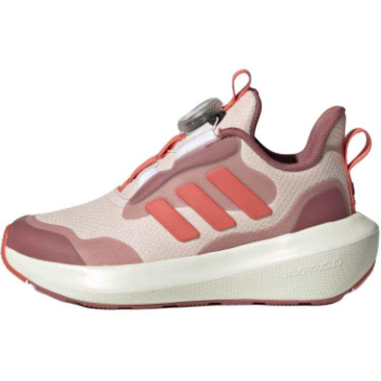Adidas Adidas FORTARUN 3.0 Slip Resistant Abrasion Resistant Low top Kids Lifestyle Shoes Beige Brown Kids'