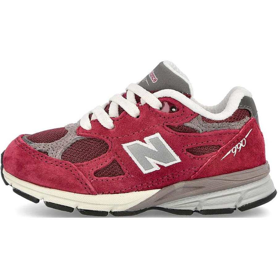 New Balance New Balance NB 990 V3 Comfortable Low top Toddler Shoes Red Infant And Toddler
