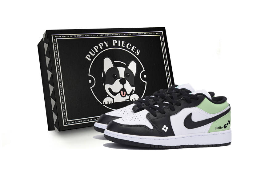 Jordan Jordan Air Jordan 1 Low Leather Low top Children's Basketball Shoes White Teenagers