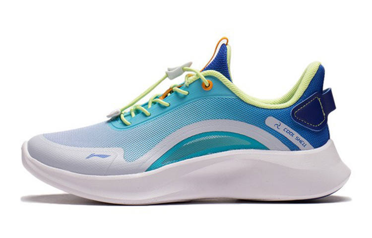 Li-Ning YOUNG Li Ning YOUNG Cooling Slip Resistant Cushioning Abrasion Resistant Breathable Low top Casual Shoes Blue Unisex