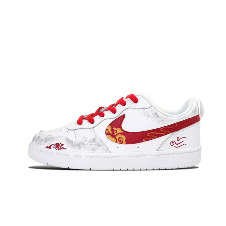 Nike Nike Court Borough Low 2 Leather Abrasion Resistant Breathable Abrasion Resistant Breathable Low top