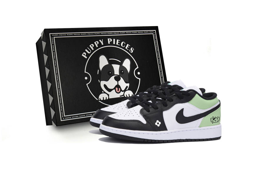 Jordan Jordan Air Jordan 1 Low Leather Low top Children's Basketball Shoes White Teenagers