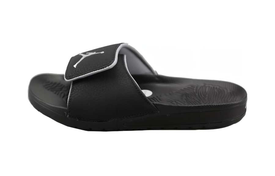 Jordan Jordan Hydro 6 Kids' Slippers Black White Children Aged 3 7 Years Old
