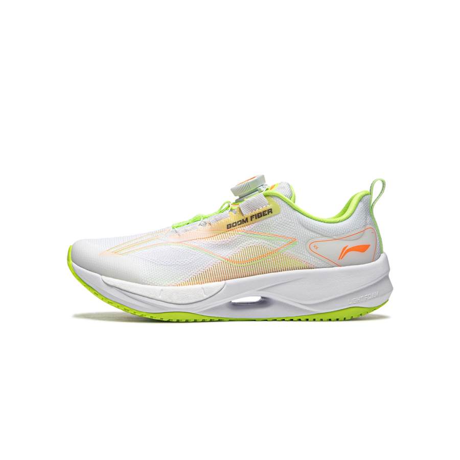 Li-Ning YOUNG Li Ning YOUNG Super Light 21 Synthetic Leather, Textile Low top Kids' Running Shoes Yellow White Kids'
