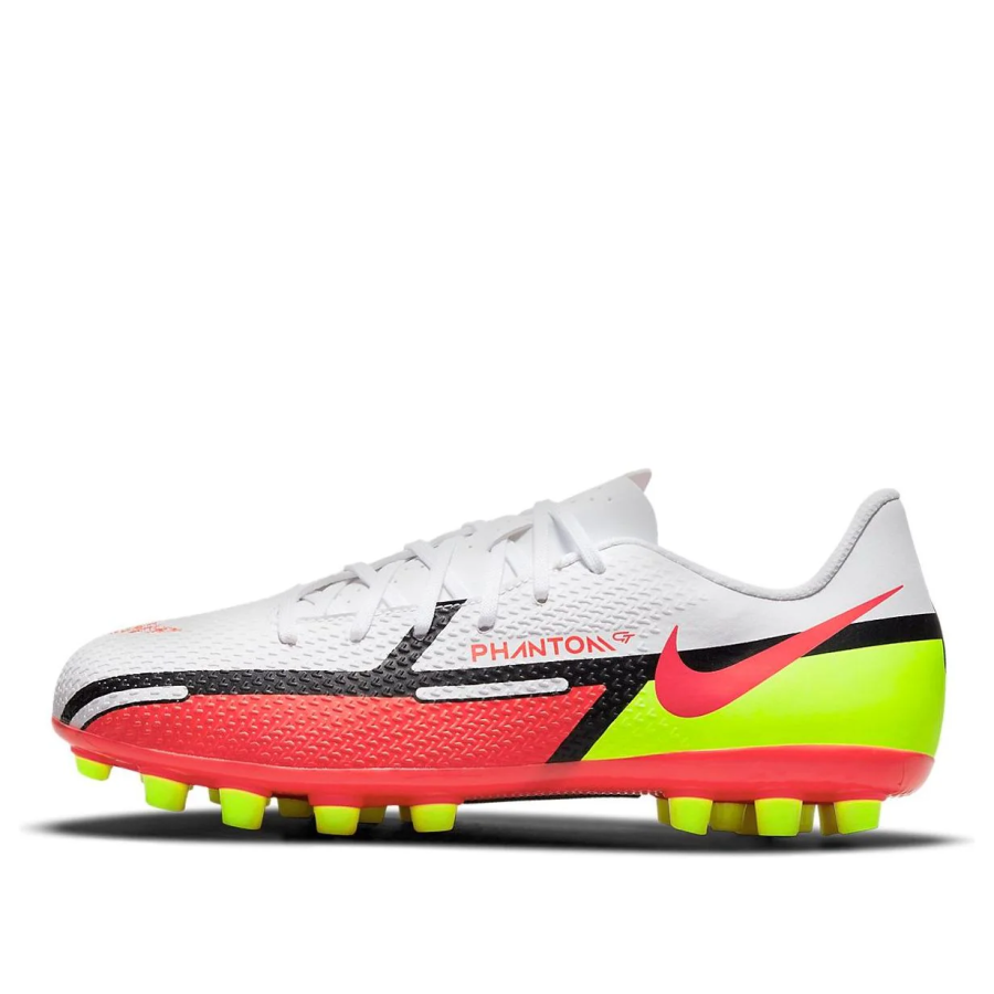Nike Nike Phantom GT 2 Academy AG Low top Kids' Soccer Shoes White Red Kids'