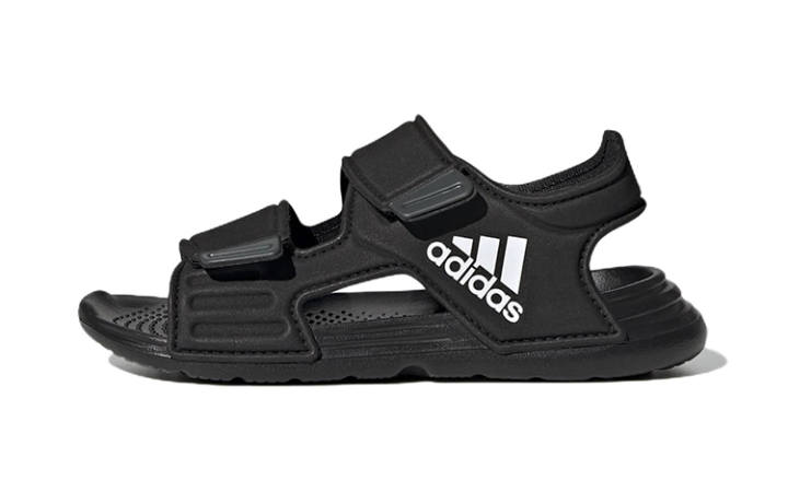 Adidas Adidas Altaswim Comfortable Children's Sandals Black Children Aged 3 7 Years Old