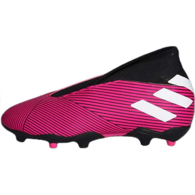 Adidas Adidas Slip Resistant Abrasion Resistant Mid top Kids' Soccer Shoes Rose Red Kids'