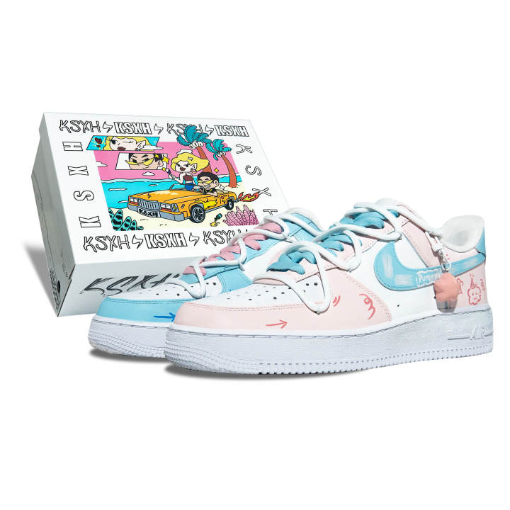 Nike Nike Air Force 1 Leather Slip Resistant Abrasion Resistant Slip Resistant Abrasion Resistant Low top