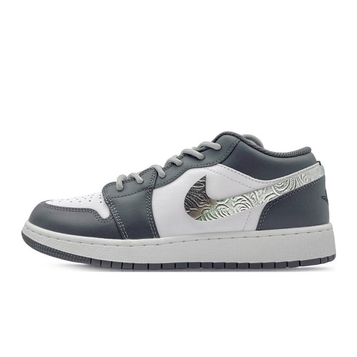 Jordan Jordan Air Jordan 1 Low 'Iron Grey' Slip Resistant Abrasion Resistant Slip Resistant Abrasion Resistant Low top
