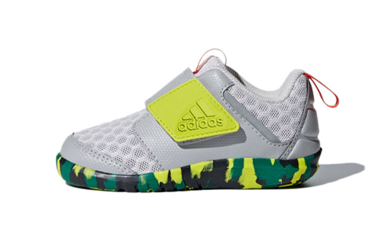 Adidas Adidas Breathable Low top Toddler Shoes Gray Yellow Infant And Toddler
