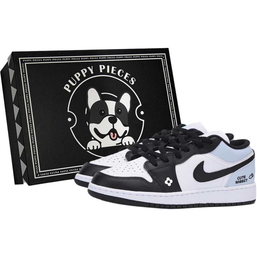 Jordan Jordan Air Jordan 1 Low Leather Low top Children's Basketball Shoes White Teenagers