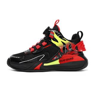 RHOBESAM Abrasion Resistant Breathable Abrasion Resistant Breathable Children's Basketball Shoes Kids'
