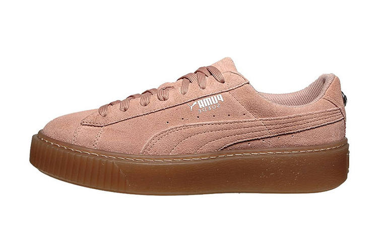 PUMA Platform JEWEL Casual Low top Kids' Skateboarding Shoes Pink Teenagers