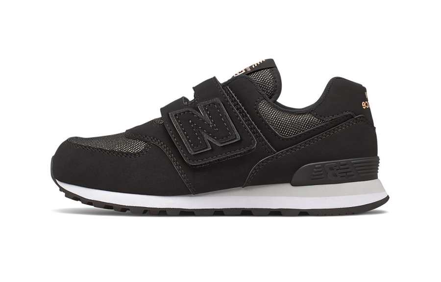 New Balance New Balance Slip Resistant Cushioning Abrasion Resistant Breathable Low top Kids Lifestyle Shoes Black