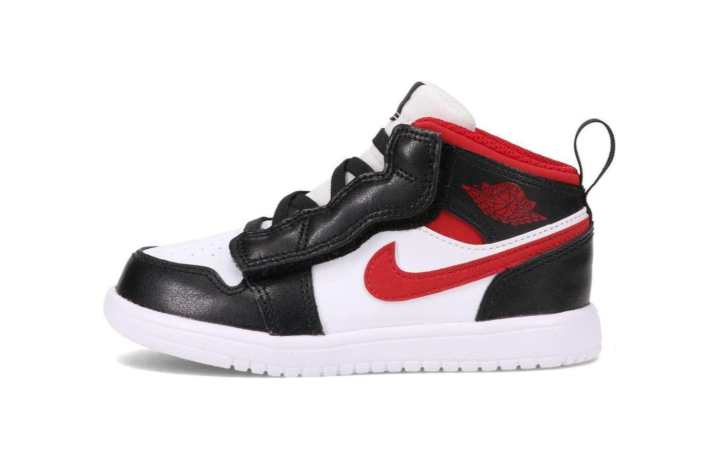 Jordan Jordan 1 Mid White Gym Red Black TD