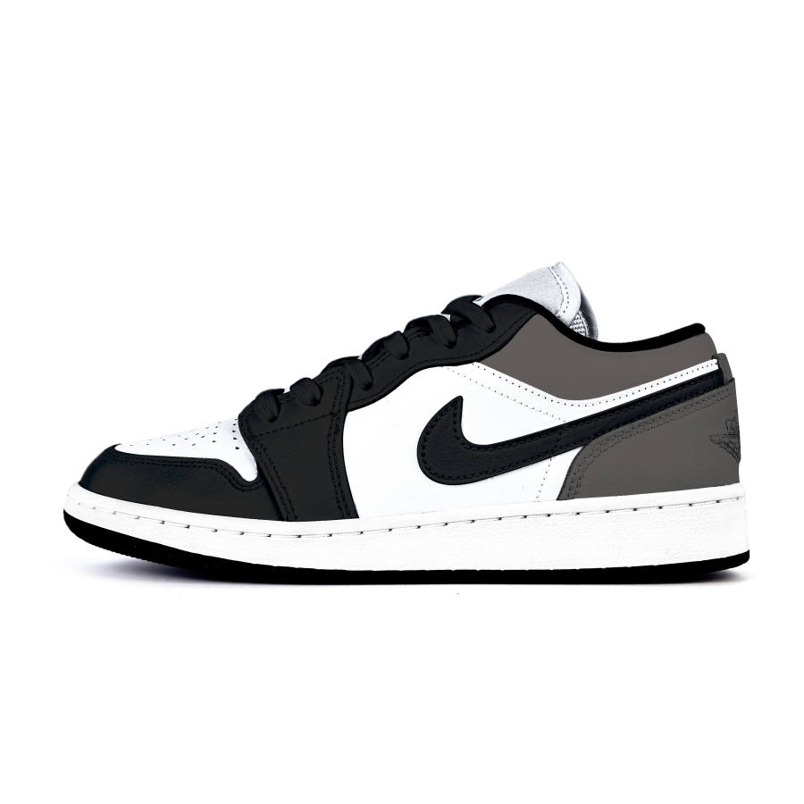 Jordan Jordan Air Jordan 1 Low Cushioning, Wear Resistant Low top Children's Basketball Shoes Black Teenagers