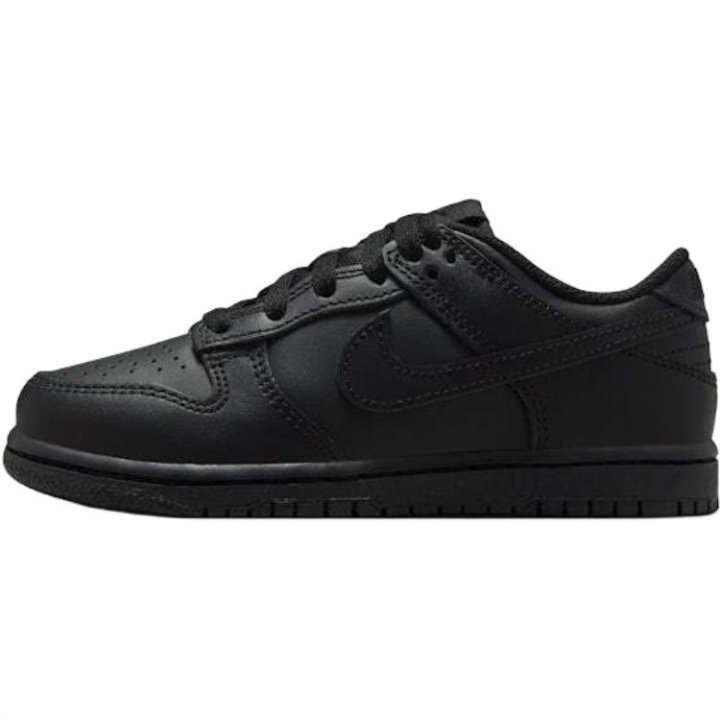 Nike Nike Dunk Slip Resistant Abrasion Resistant Slip Resistant Abrasion Resistant Low top Skateboard Shoes Black Kids'