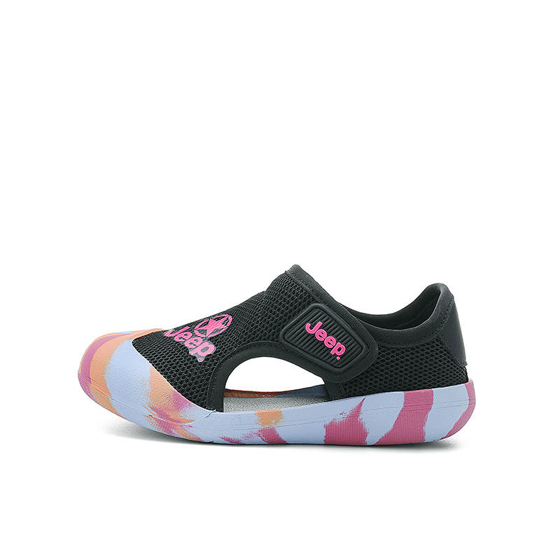 Jeep Closed Toe Beach Shoes Children's Sandals Iridescent Black Kids'