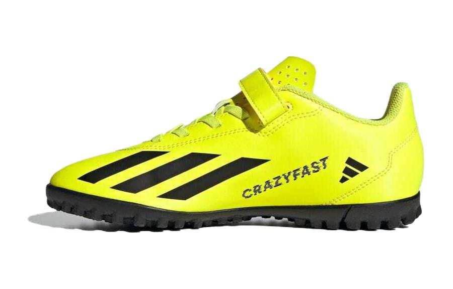 Adidas Adidas X Crazyfast Club Cushioning, Wear Resistant Low top Kids' Soccer Shoes Yellow Kids'