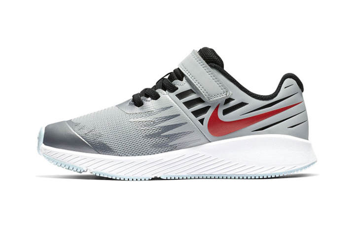 Nike Nike Star Runner SD Round Tip Hook and Loop Leather Slip Resistant Cushioning Abrasion Resistant Low top
