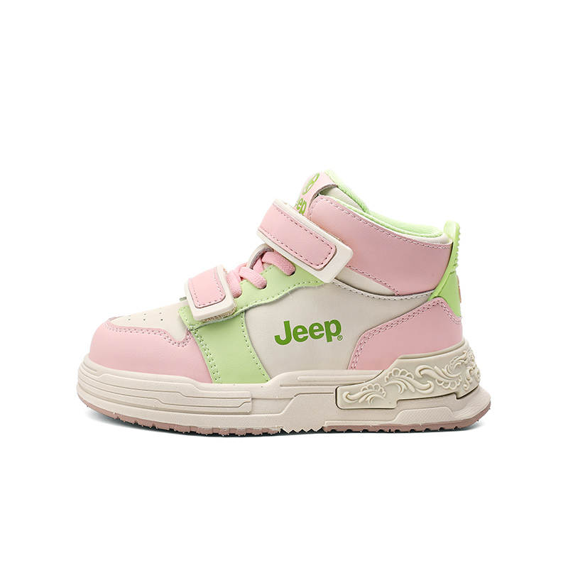 Jeep Fashion Trend High top Kids Lifestyle Shoes Flower Delight Powder Kids'