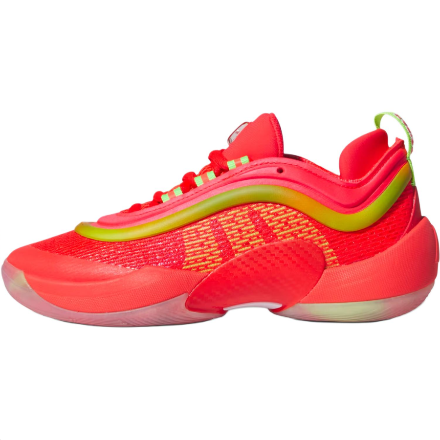 Adidas Haribo Goldbears x Adidas Slip Resistant Abrasion Resistant Low top Children's Basketball Shoes Red Teenagers