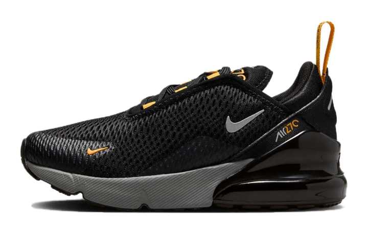 Nike Nike Air Max 270 Low top Kids' Running Shoes Black Yellow Kids'