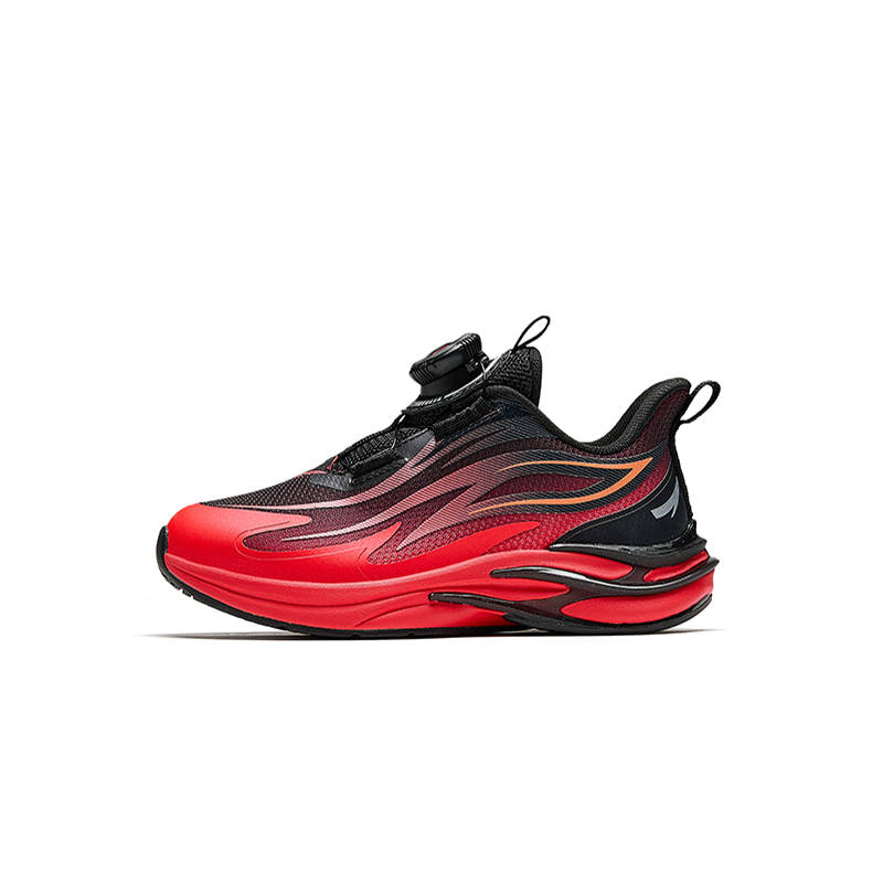 Antakids Flame Low top Kids' Running Shoes Black Red Children Aged 3 7 Years Old