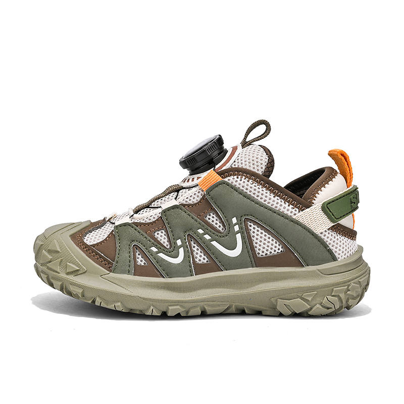 SNOOPY Explorer Slip Resistant Anti Kick Low top Kids Lifestyle Shoes Army Green Kids'
