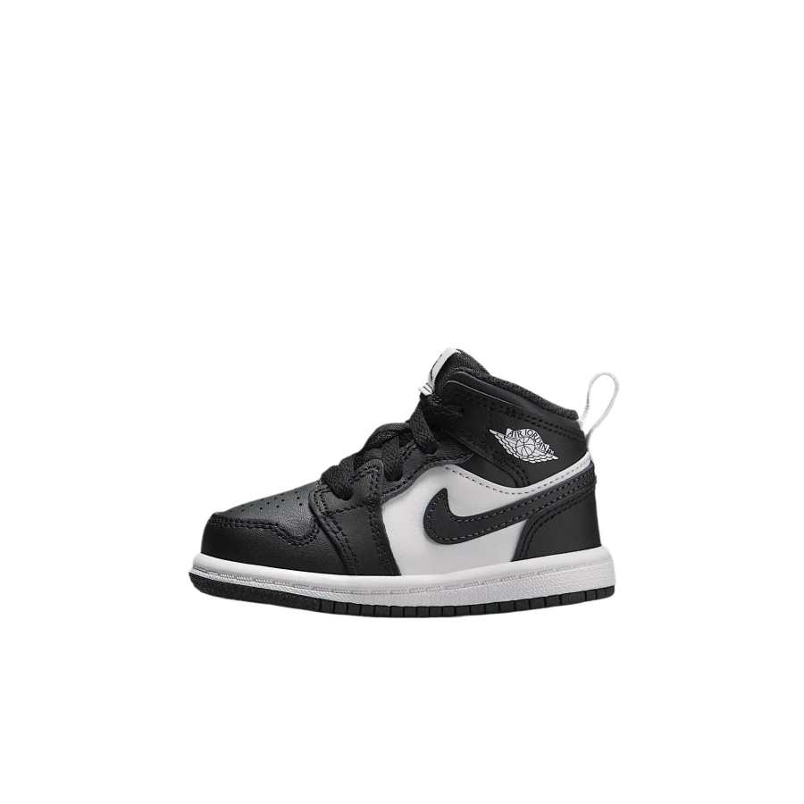 Jordan Jordan 1 Slip Resistant Abrasion Resistant Toddler Shoes Black White Infant And Toddler