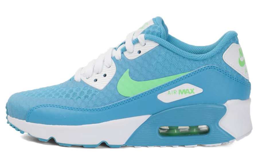 Nike Nike Air Max 90 Ultra 2.0 Br Abrasion Resistant Breathable Low top Casual Shoes Blue Green White Unisex