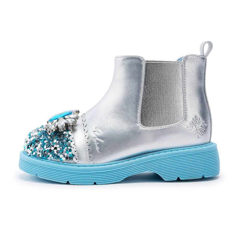 Disney Frozen Elegance Fashion Sequins Crystal Fleece Lined Snowfield Abrasion Resistant Thermal