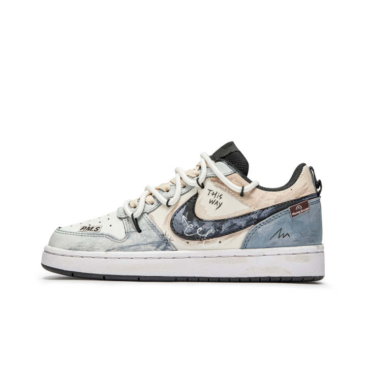 Nike Nike Court Borough P.M.S Forward Slip Resistant Abrasion Resistant Slip Resistant Abrasion Resistant Low top