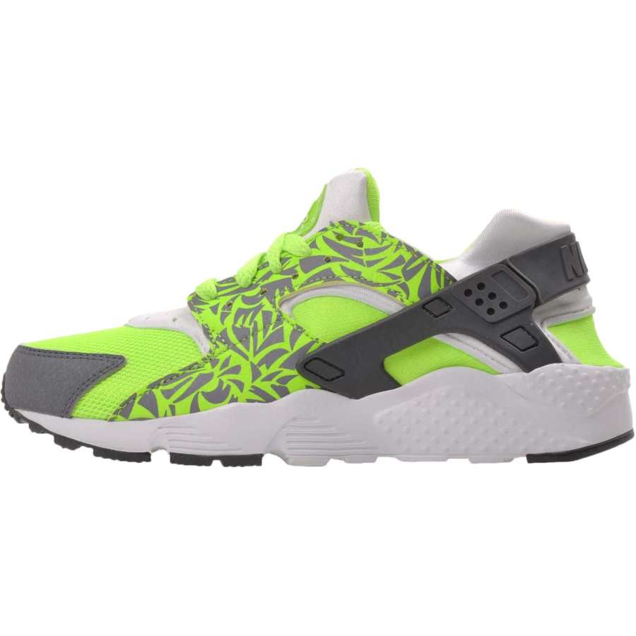 Nike Nike HUARACHE ULTRA Slip Resistant, Abrasion Resistant, Breathable Low top Running Shoes Green Kids'