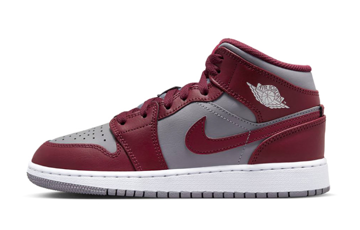 Jordan Jordan 1 Mid Cherrywood Red GS
