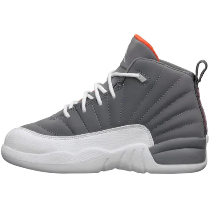 Jordan Jordan Air Jordan 12 High top Basketball Shoes Gray Kids'