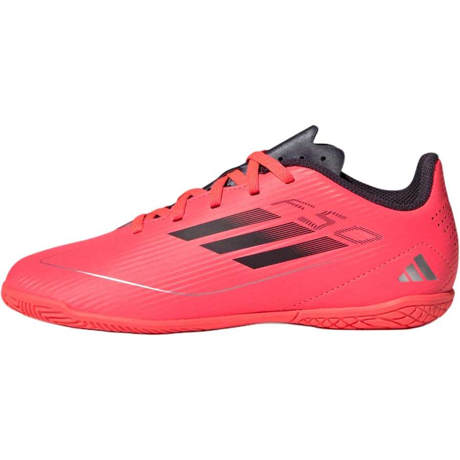 Adidas Adidas F50 Slip Resistant Abrasion Resistant Low top Kids' Soccer Shoes Red Black Kids'