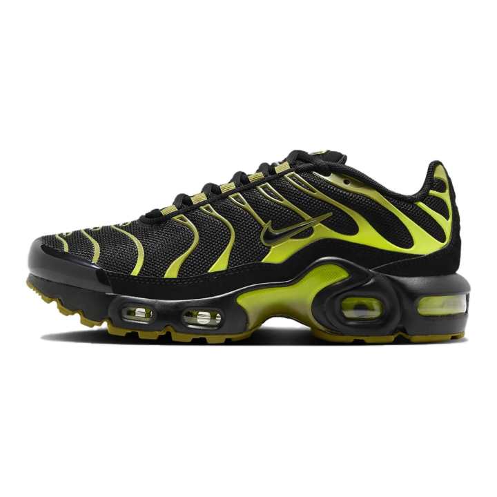 Nike Nike Air Max Plus Low top Running Shoes Black Green Unisex
