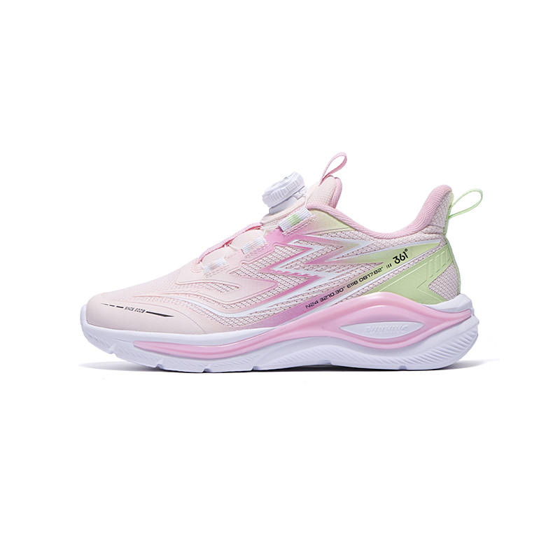 361°KIDS Running Shoes Cherry Pink/Water Lime Green Teenagers
