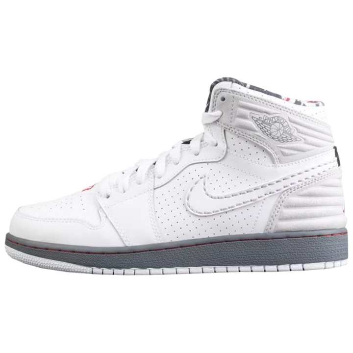 Jordan Jordan Air Jordan 1 High top Basketball Shoes White Unisex