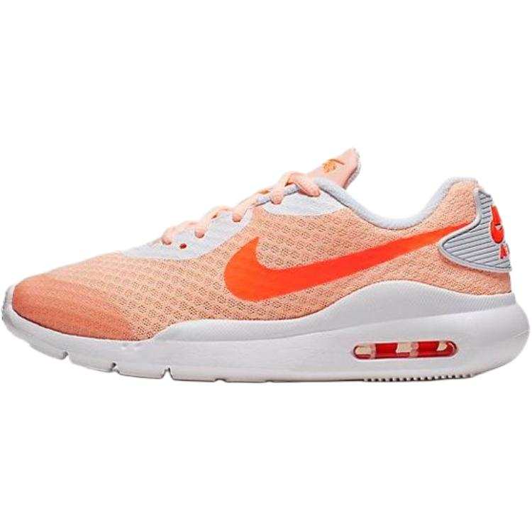 Nike Nike Air Max Oketo Abrasion Resistant Abrasion Resistant Low top Kids' Running Shoes Orange White Teenagers