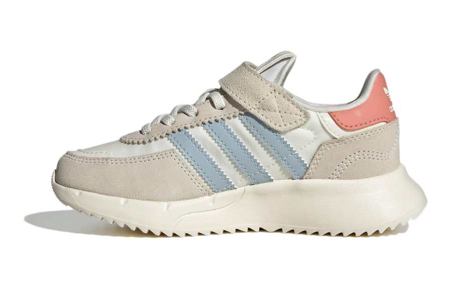 Adidas Originals Retropy F2 Fabric Abrasion Resistant Low top Kids' Running Shoes White Kids'