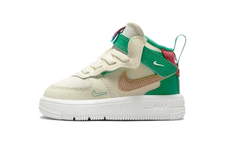 Nike Nike Air Force 1 Mid EasyOn SE GS 'Coconut Milk Stadium Green'