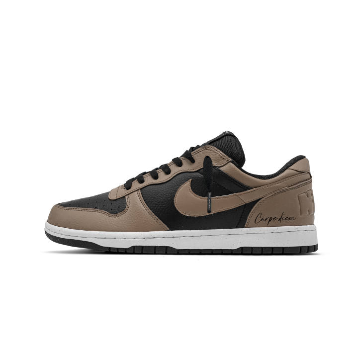 Nike Nike Big Skateboard Shoes Men's Low Top Black/Brown